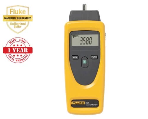 Fluke 931 Contact and Non-Contact Dual-Purpose Tachometers
