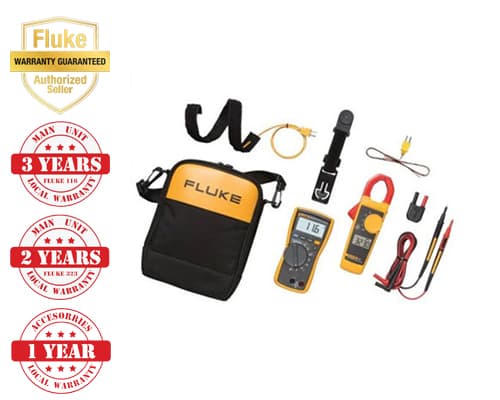 Fluke 116/323 Combo Kit: Includes Multimeter and Clamp Meter