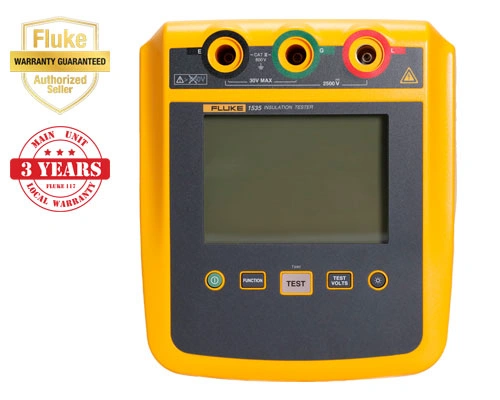 Fluke 1535: 2500V Insulation Resistance Meter (Digital High-Voltage Megohmmeter)