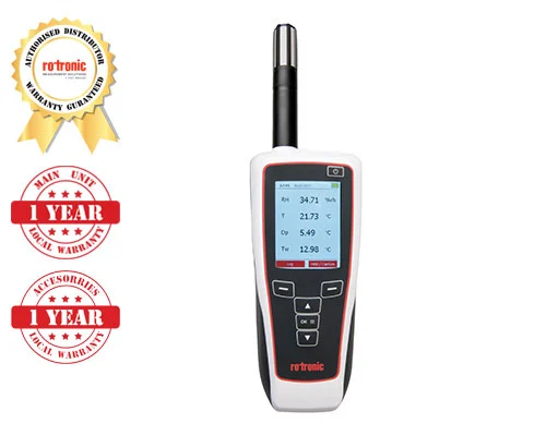 Rotronic HP31 Hygropalm: Versatile Handheld Instrument for Humidity and Temperature