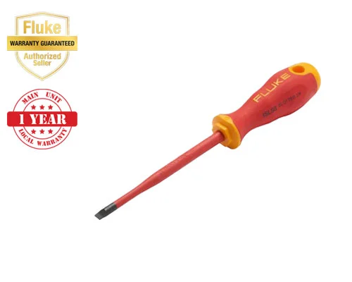 Fluke Slotted Insulated Screwdriver ISLS3