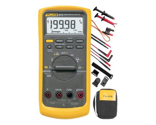 Fluke 87V/E2 Industrial Electrician Combo Kit