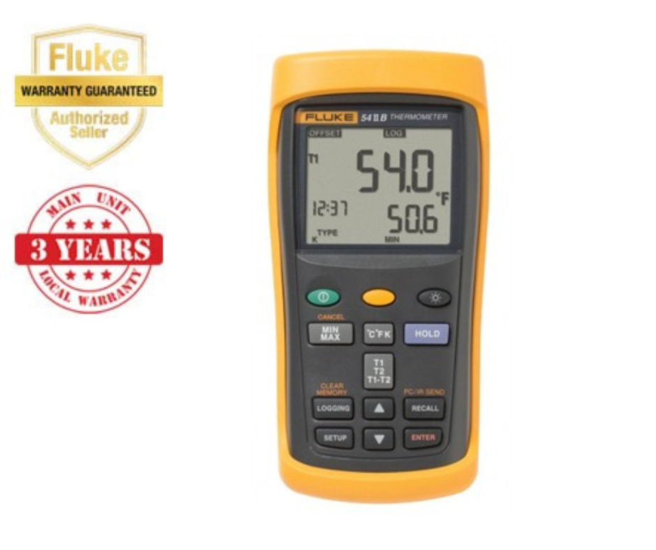 Fluke 54 II B Data Logging Thermometer with Dual Input Fluke 54-2