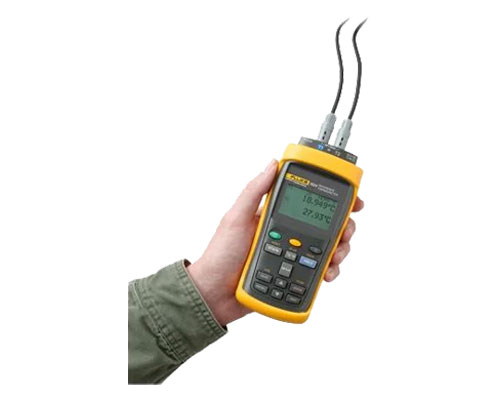 Fluke Calibration 1524 Handheld Thermometer Readout