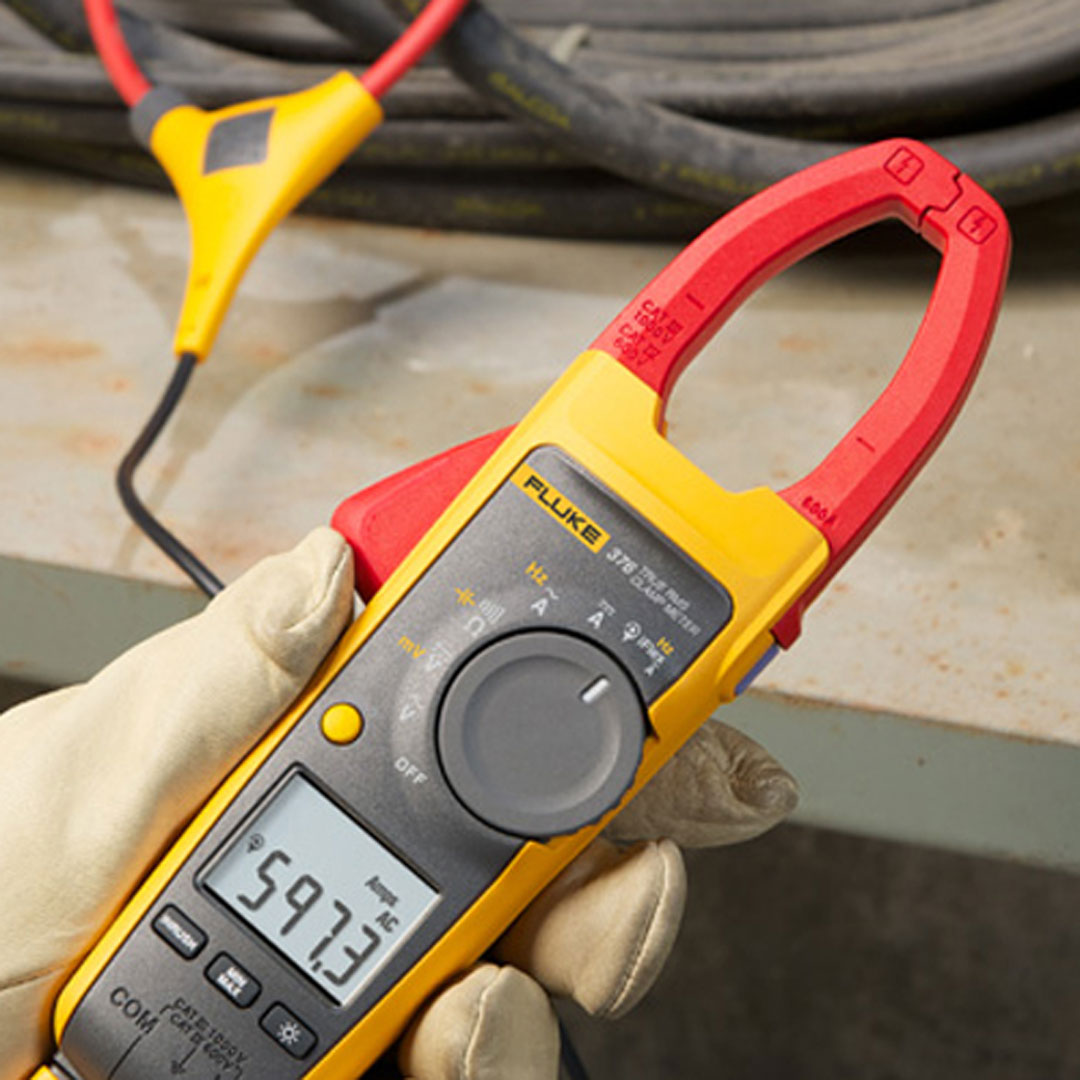 Fluke 376 True-rms AC/DC Clamp Meter with iFlex™