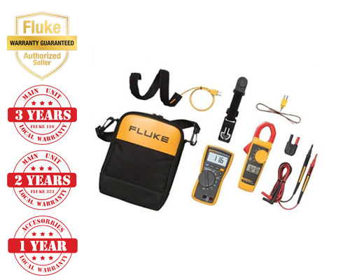 Fluke 116/323 Combo Kit: Includes Multimeter and Clamp Meter